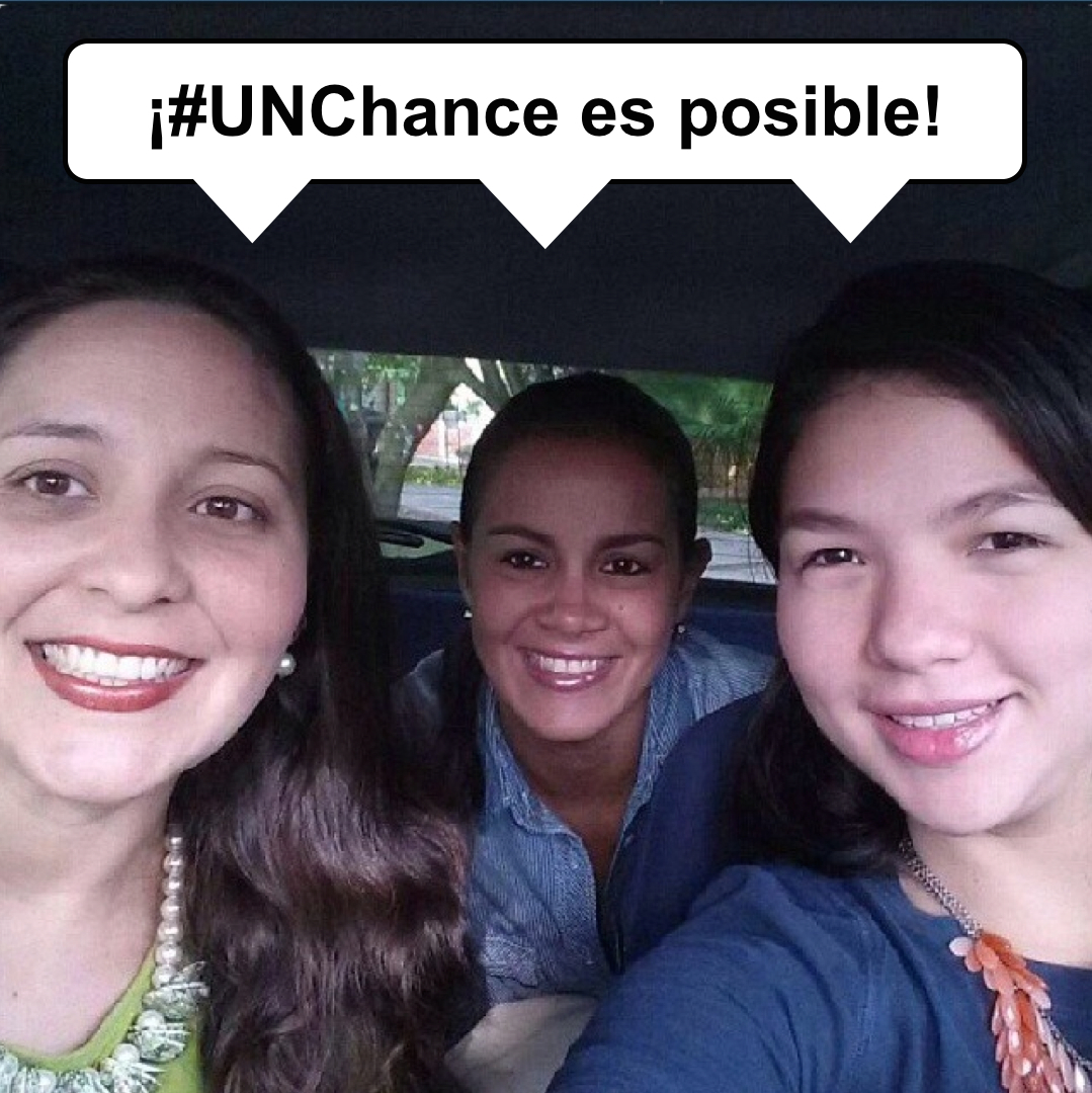 Natalia Gómez, Paola Baquero y Laura Cardona.